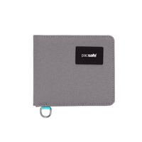 Portfel antykradzieżowy mały RFID Pacsafe - szary