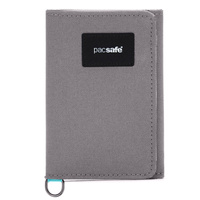 Portfel antykradzieżowy składany RFID Pacsafe - szary