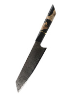 Nóż Santoku Aka Tori ze stali damasceńskiej 7" - Tokyo Hammer