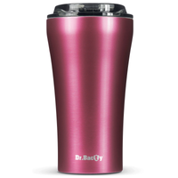 Kubek termiczny na kawę Dr.Bacty Apollo 2.0 - 360 ml - Pink - powystawowy 