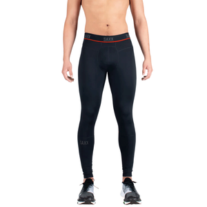 Leginsy sportowe długie męskie 2w1 SAXX KINETIC  Tight - czarne