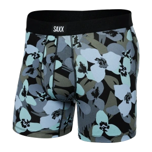 Bokserki męskie szybkoschnące SAXX DAYTRIPPER Kwiaty Camo - niebieskie