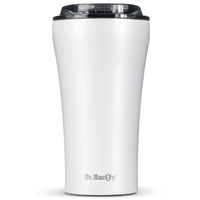 Kubek termiczny na kawę Dr.Bacty Apollo 2.0 - 360  ml - Glossy White - powystawowy