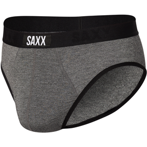 Slipy męskie wygodne SAXX ULTRA Boxer Brief Fly - grafitowe