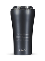 Kubek termiczny na kawę Dr.Bacty Apollo 2.0 - 360 ml - Gunmetal - Z twoim grawerem