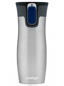 Kubek termiczny Contigo West Loop 2.0 470ml - stalowy