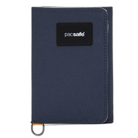 Portfel składany RFID Pacsafe  - granatowy
