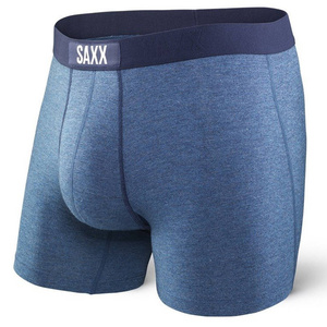 Bokserki męskie szybkoschnące SAXX VIBE Boxer Brief Modern Fit - niebieskie