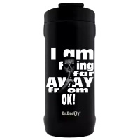Kubek termiczny na kawę 2w1 Dr.Bacty Notus 360 ml -  Away - czarny