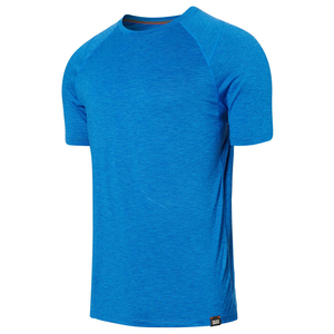 Koszulka treningowa męska sportowa do biegania SAXX AERATOR - niebieska