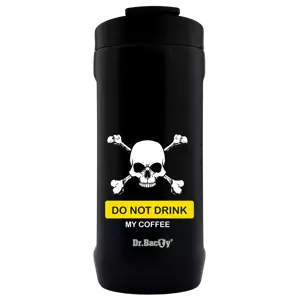 Kubek do samochodu Dr.Bacty Notus 360 ml - Do not drink my Coffe - czarny