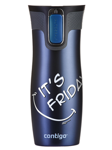 Kubek termiczny Contigo West Loop 2.0 470ml - "It's Friday” 