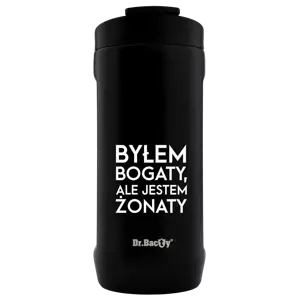 Kubek termiczny Dr.Bacty Notus 360 ml - Dla mężczyzny - czarny