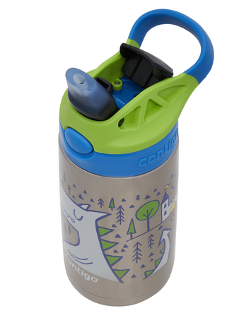 Bidon termiczny dla dziecka Contigo Easy Clean 380 ml Zielony Smok