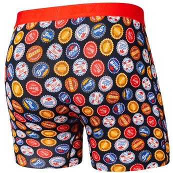 Bokserki męskie SAXX ULTRA Boxer Brief kapsle - czerwone