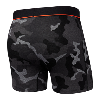 Bokserki męskie szybkoschnące SAXX VIBE Boxer Brief moro - czarny