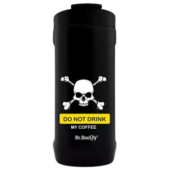 Kubek do samochodu Dr.Bacty Notus 360 ml - Do not drink my Coffe - czarny