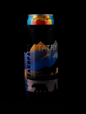 Kubek na napoje Dr.Bacty Notus 360 ml - Zakopane - czarny