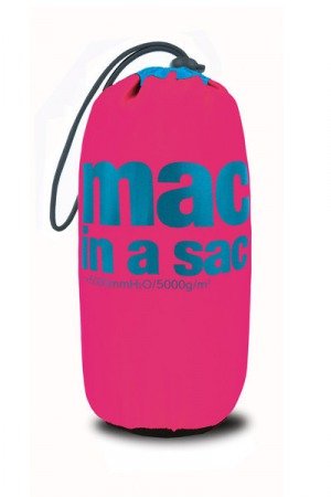 Kurtka przeciwdeszczowa Mac in a Sac Neon - różowy