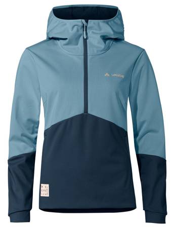 Kurtka softshell sportowa damska Vaude Tremalzo - niebieska