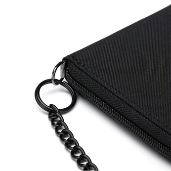 Łańcuszek antykradzieżowy do portfela Wallet chain - Czarny