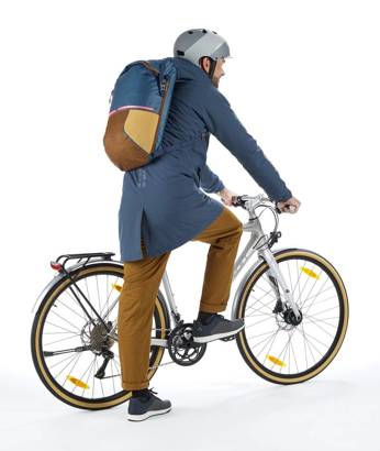 Plecak rowerowy / sakwa rowerowa na bagażnik Vaude CityGo Bike 23 - granatowy