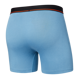 Bokserki męskie elastyczne SAXX NON-STOP STRETCH Boxer Brief z rozporkiem - niebieskie