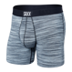 Bokserki męskie szybkoschnące SAXX VIBE Boxer Brief melanż - niebieskie